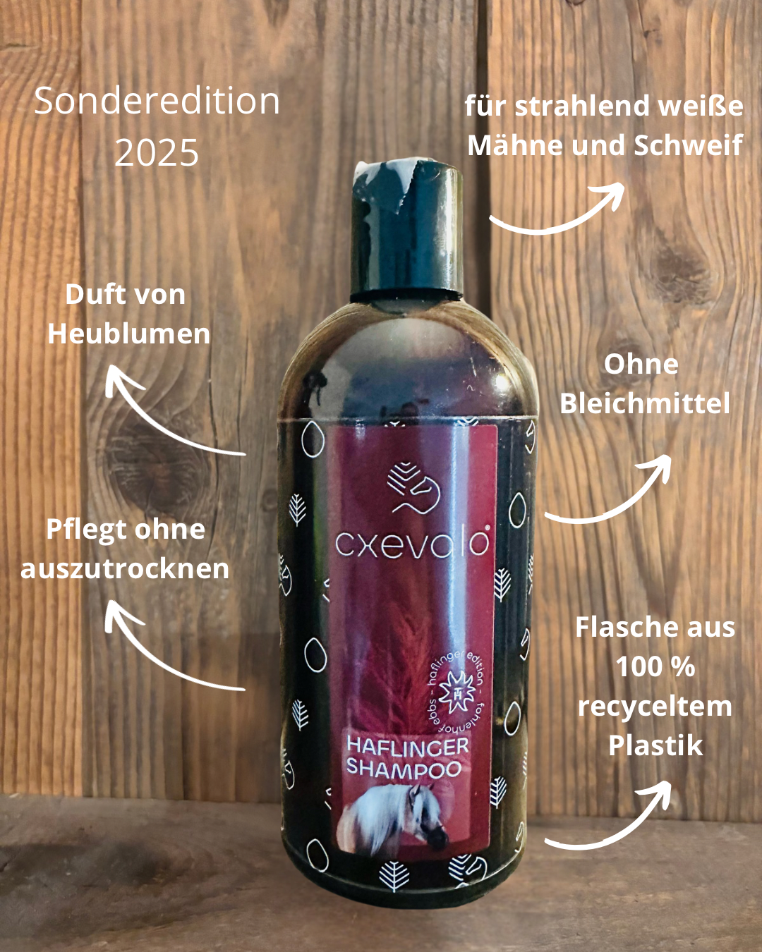 Haflingershampoo 500 ml | Limited Edition