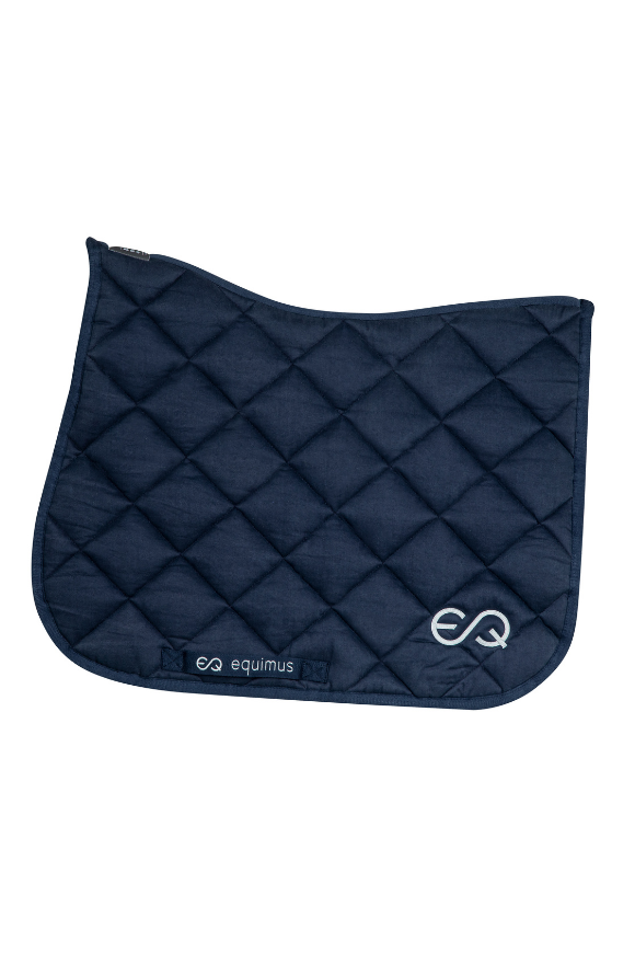 Bio-Baumwoll Schabracke "Navy" Springen/Vielseitigkeit 2.0