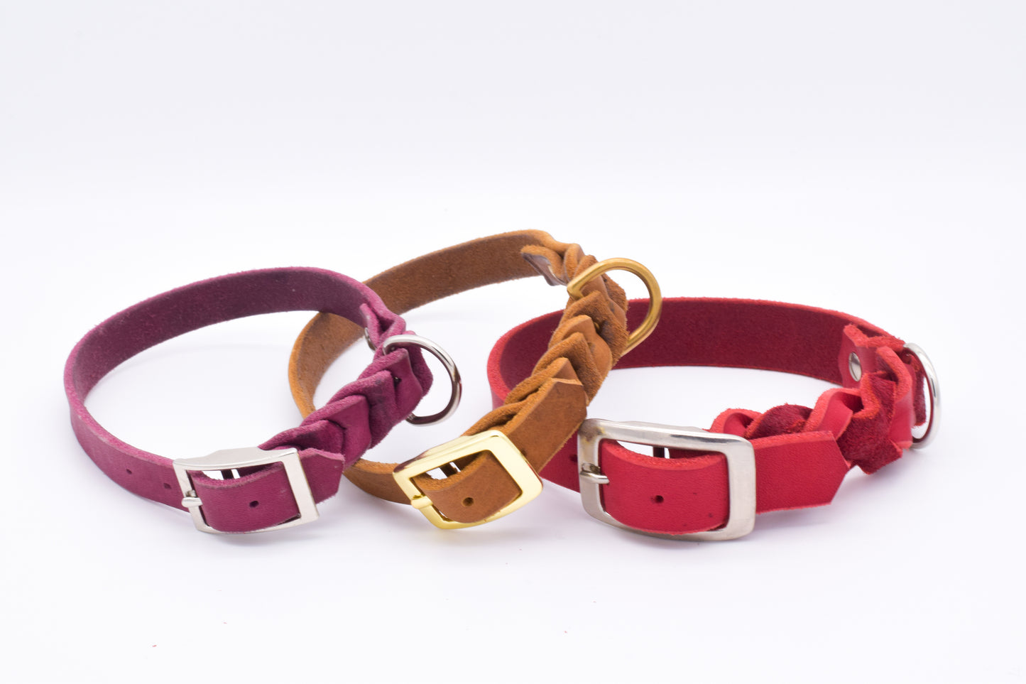 Individuelles Hundehalsband aus Fettleder
