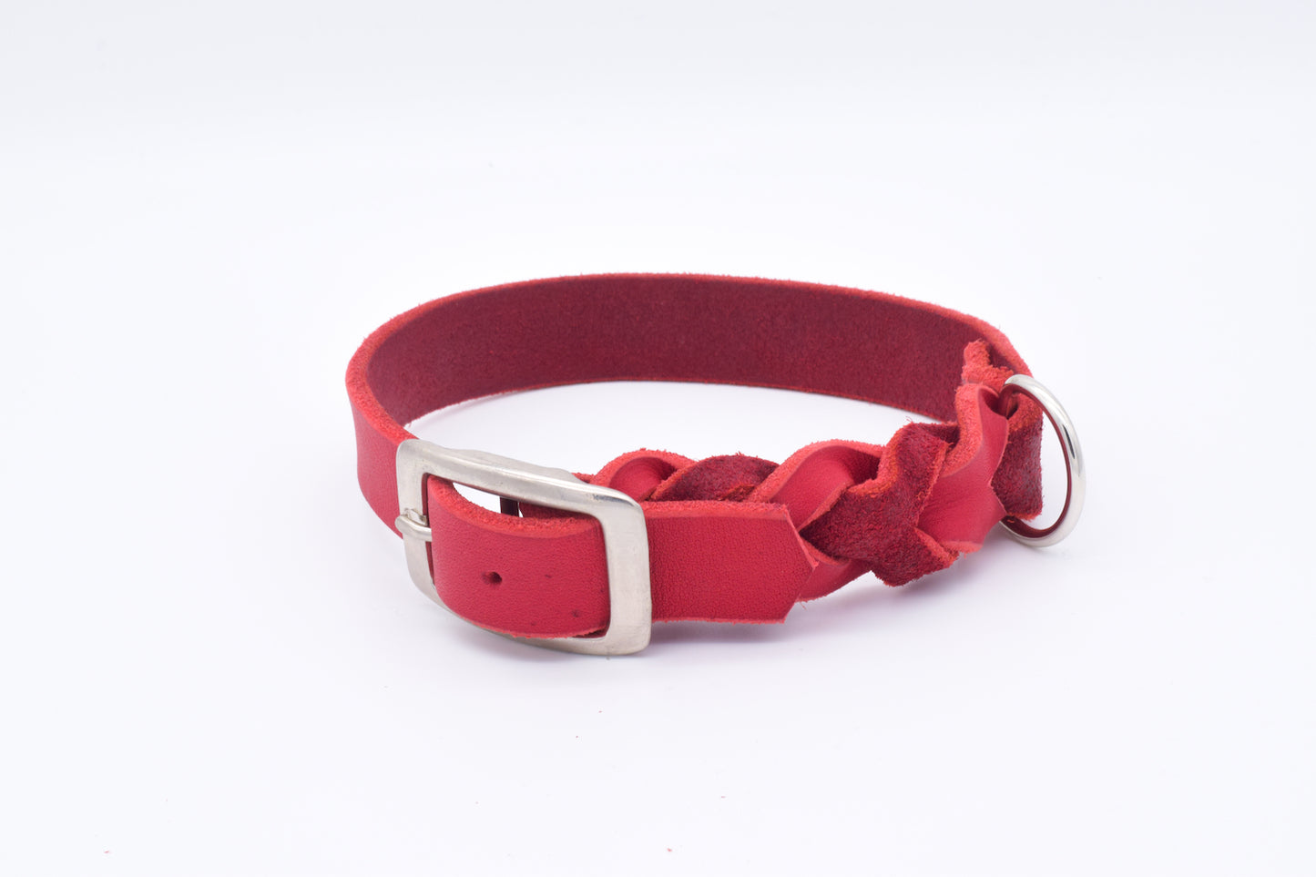 Individuelles Hundehalsband aus Fettleder