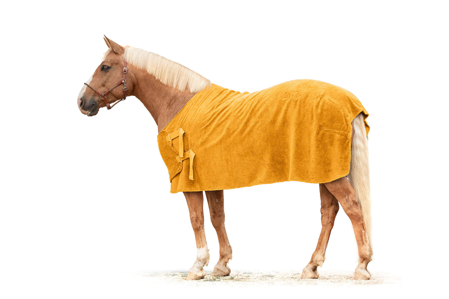 Abschwitzdecke aus Bio-Baumwolle "Golden Amber"
