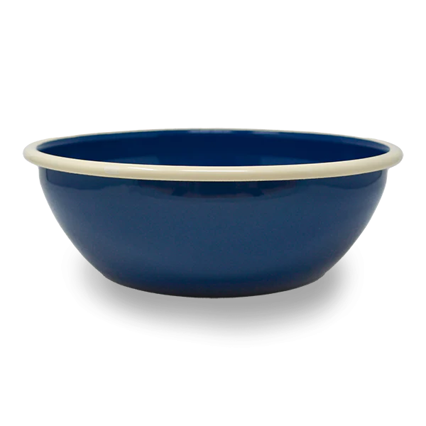 Futternapf aus Emaille "Balu" - Night Blue