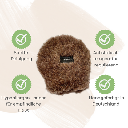 Pflegehandschuh Alpaka Vlies