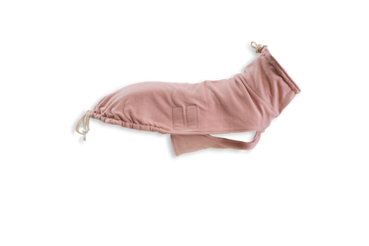 Hundepullover Größe S aus 100% Bio-Baumwollfleece "Pink Berry"