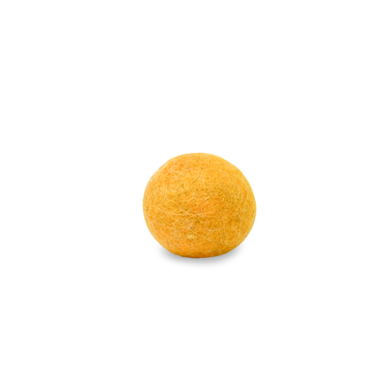 Wollball von Lill's als Hundespielzeug. Natürliches Produkt. Für eine bessere Umwelt.